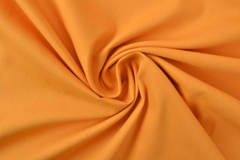Cotton poplin 47 ochre yellow