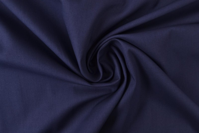 Cotton poplin 48 navy