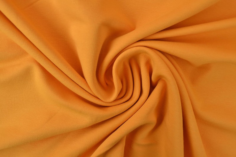 French Terry 47 ochre yellow