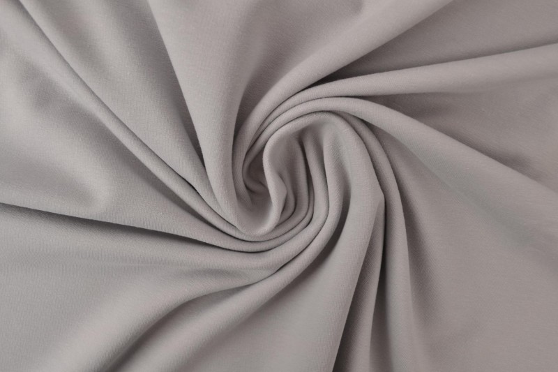 French Terry 25 silvergrey