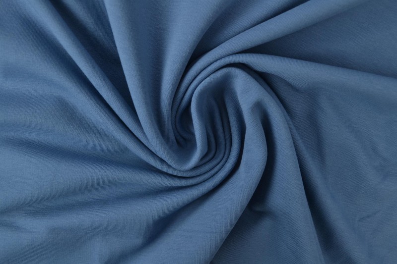 French Terry 138 steel blue
