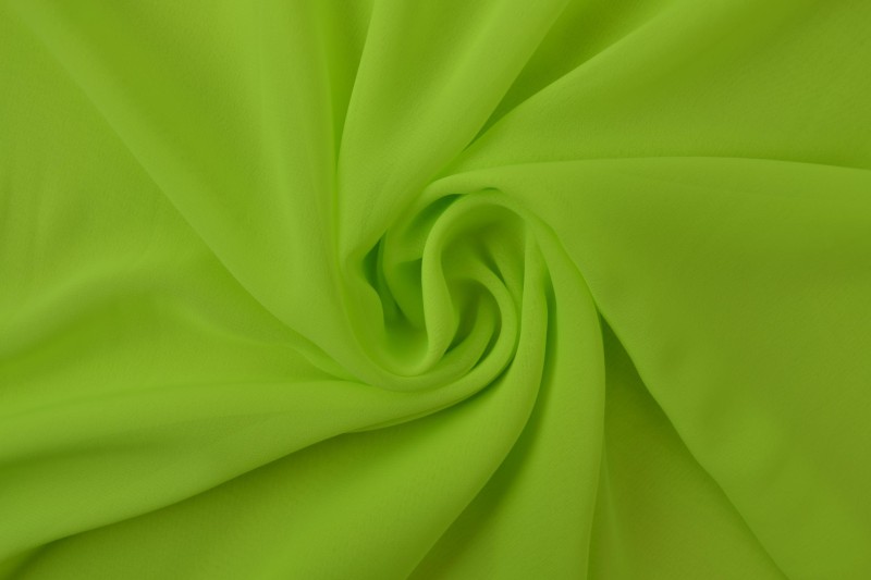 Chiffon 16 lime green