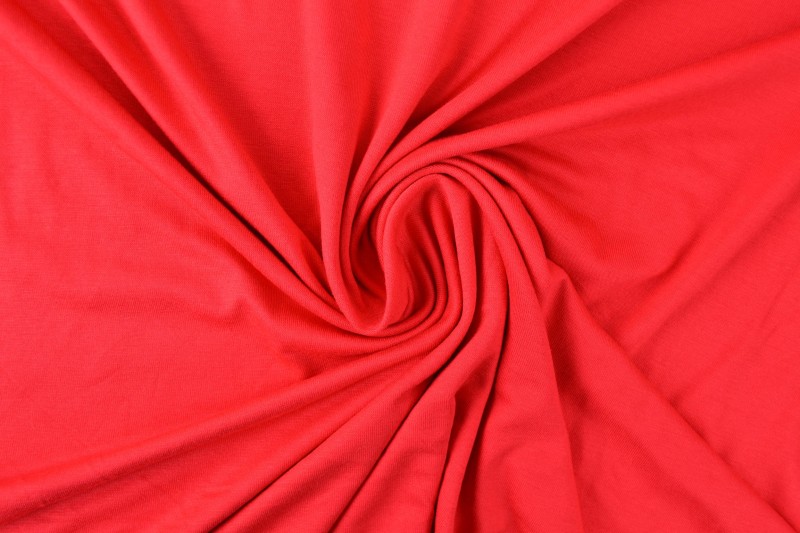 Viscose jersey 01 red