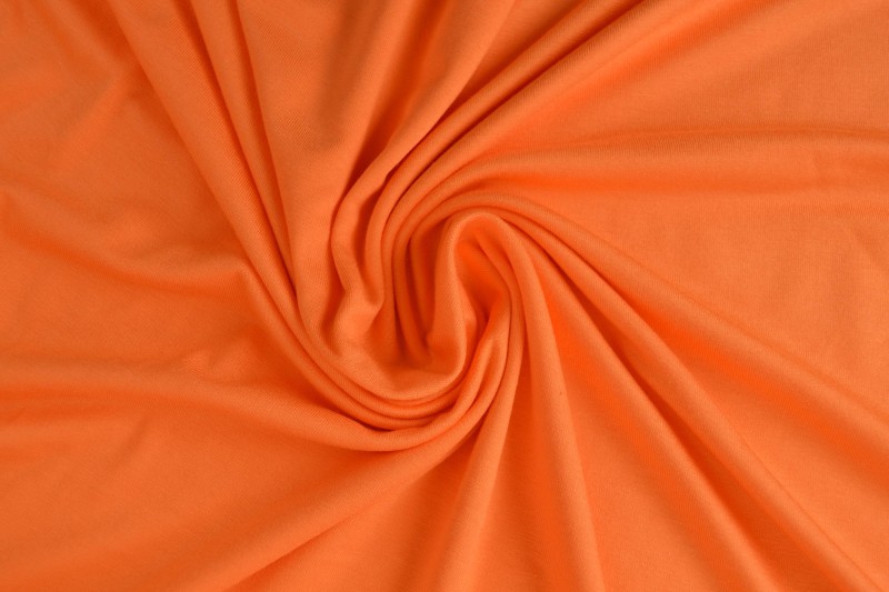 Viscose jersey 10 orange