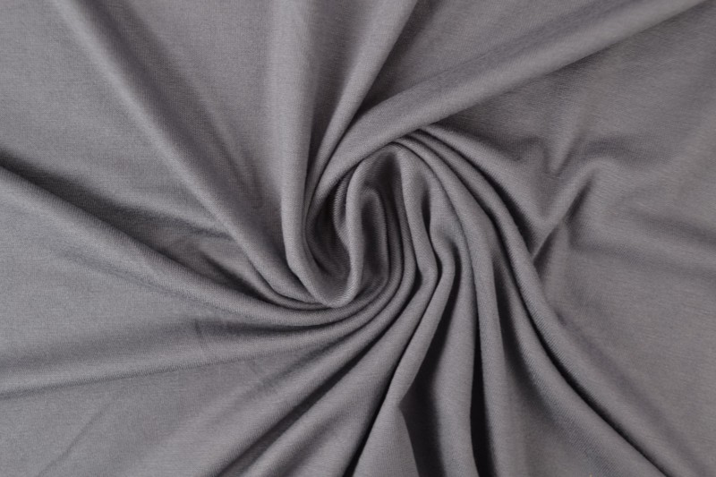 Viscose jersey 17 dark grey