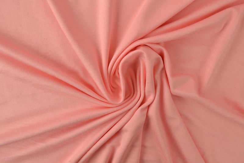 Viscose jersey 40 salmon pink