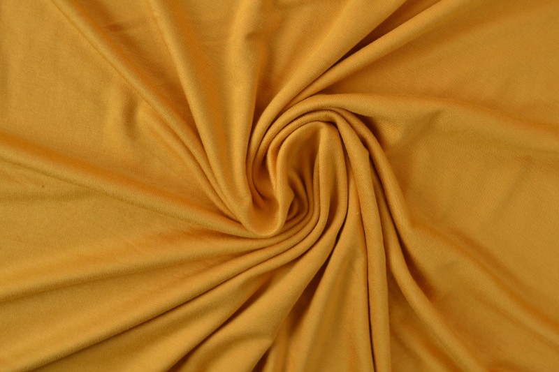 Viscose jersey 47 ochre yellow
