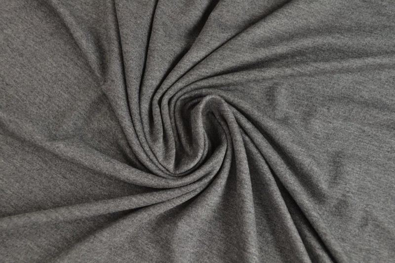 Viscose jersey m3 dark grey melange