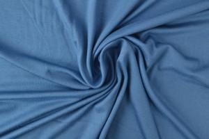 Viscose jersey 138 steel blue
