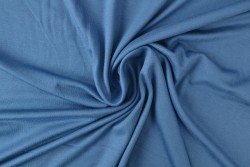 Viscose jersey 138 steel blue