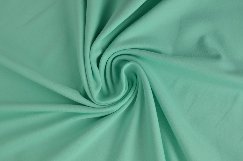 Cotton jersey 14 mint green