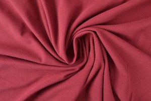 Cotton jersey 77 bordeaux