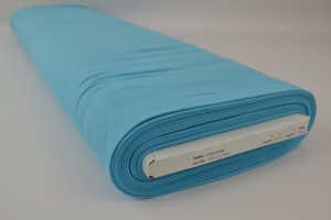 Cotton jersey 06 aqua blue