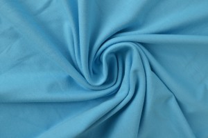 Cotton jersey 06 aqua blue