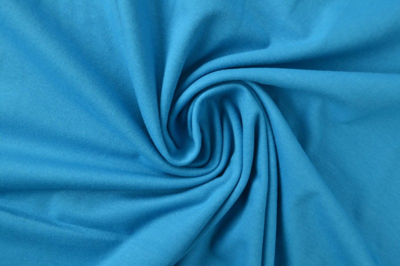 Cotton jersey 26 petrol
