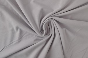 Cotton jersey 25 silvergrey