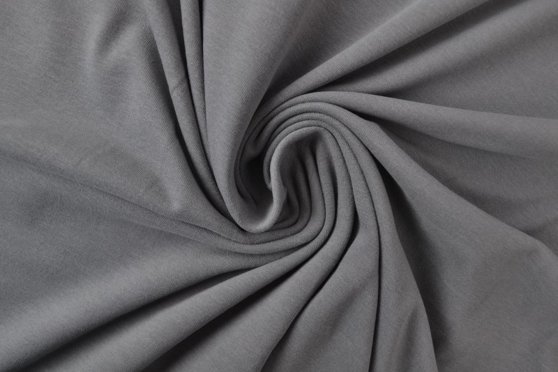 Cotton jersey 17 dark grey