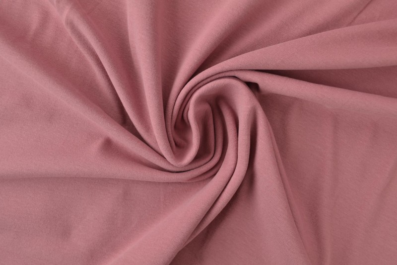 Cotton jersey 38 dark old pink