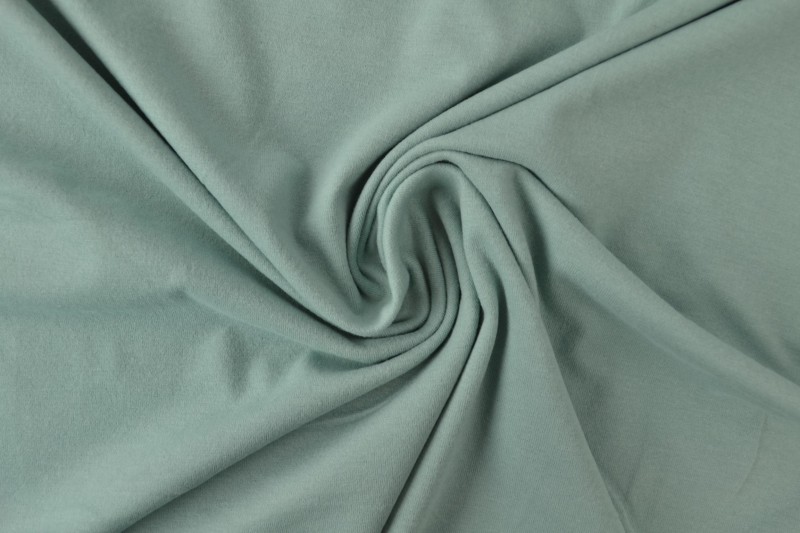 Cotton jersey 34 old green
