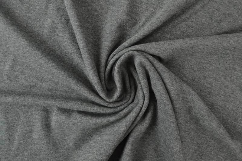 Cotton jersey m3  anthracite melange