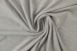 Cotton jersey m4 silvergrey melange