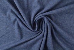 Cotton jersey m15 dark jeans melange