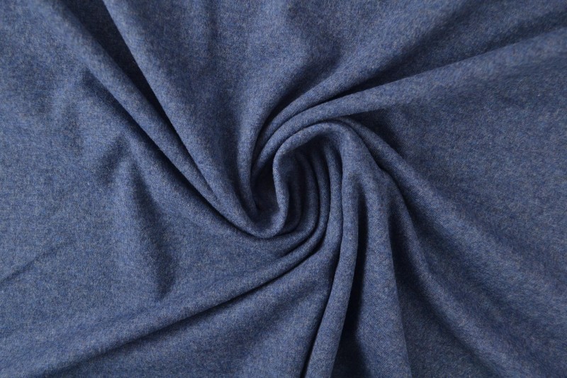 Cotton jersey m15 dark jeans melange