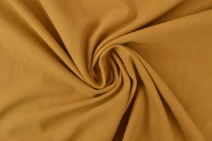 Cotton washed 44 dark ochre yellow