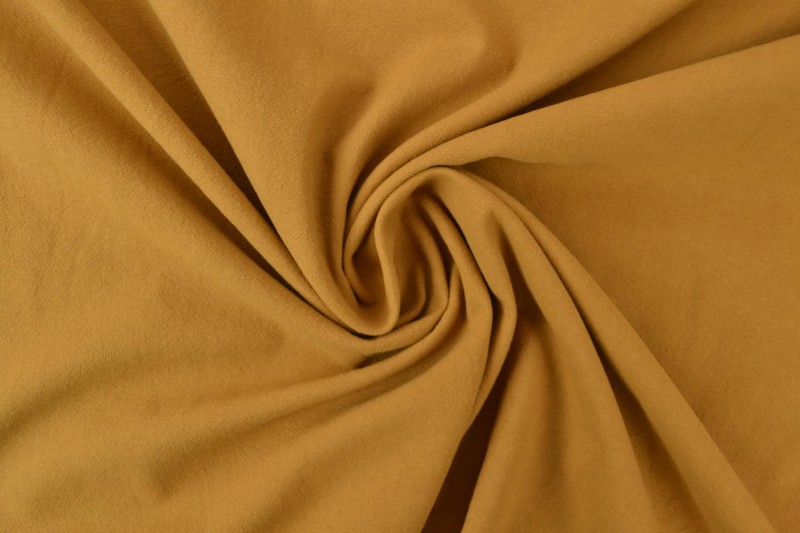 Cotton washed 44 dark ochre yellow