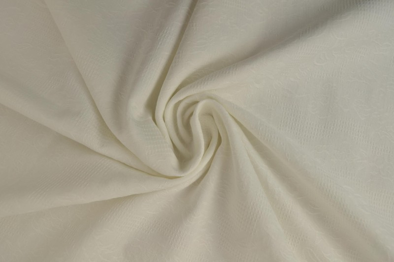 Cotton jacquard 00 white