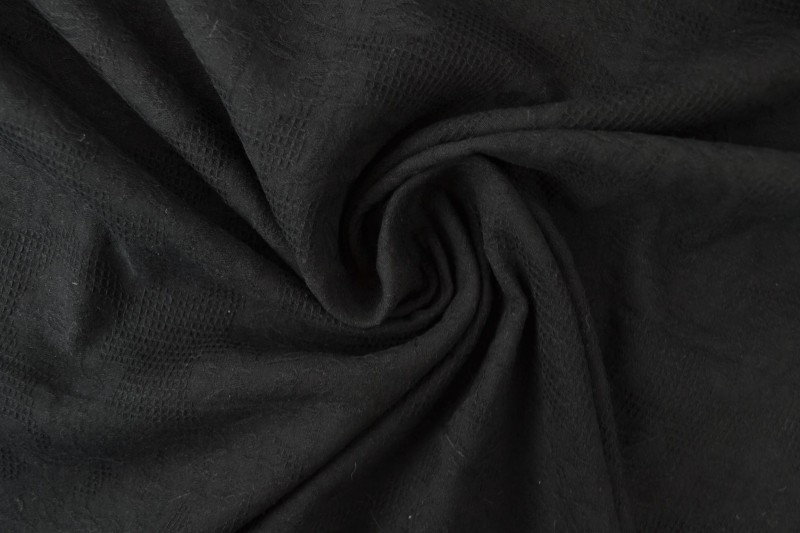 Cotton jacquard 03 black