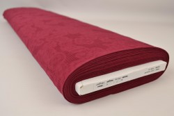 Cotton jacquard 77 bordeaux