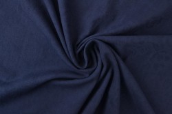 Cotton jacquard 48 navy blue