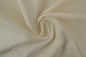 Waffle fabric 02 off-white