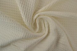 Waffle fabric 02 off-white
