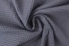 Waffle fabric 17 dark grey