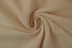 Waffle fabric 22 champagne