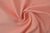 Waffle fabric 40 salmon pink