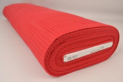 Waffle fabric 01 red