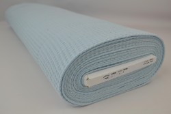 Waffle fabric 05 baby blue