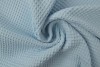Waffle fabric 05 baby blue
