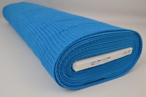 Waffle fabric 26 petrol
