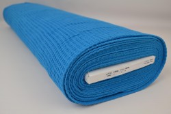 Waffle fabric 26 petrol