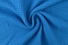 Waffle fabric 26 petrol