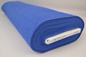 Waffle fabric 28 dark blue