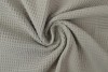 Waffle fabric 25 silvergrey