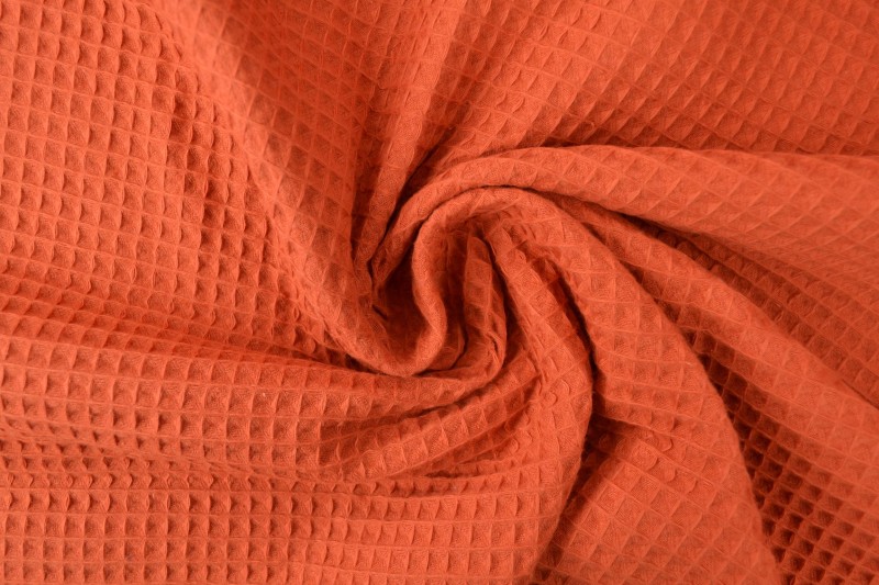 Waffle fabric 42 copper