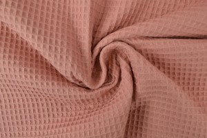 Waffle fabric 37 old pink