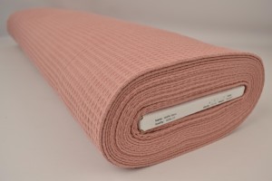 Waffle fabric 37 old pink