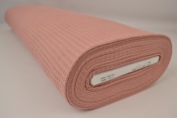 Waffle fabric 37 old pink